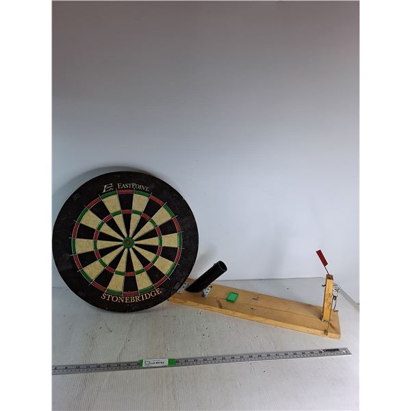 EastPoint DartBoard Homemade Ice Fishing Tip-up - PICK UP