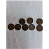 Image 2 : Various Coins- 1902-1925 Half Penny, One Cent Canada 1914-191-