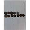Image 3 : Various Coins- 1902-1925 Half Penny, One Cent Canada 1914-191-