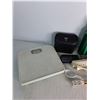 Image 2 : Scale, (3) Extension Cords, 2) Stainless Steel Water Bottles, Ice Cream Scoop, Talkies Book Recorder