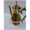 Image 2 : Brass Teapot - Made in India - 9" Tall