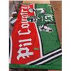 Image 1 : Pilsner/Roughriders "2022 Grey Cup in Saskatchewan" 3' x 5' Double-Sided Flag