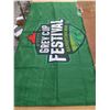 Image 2 : Pilsner/Roughriders "2022 Grey Cup in Saskatchewan" 3' x 5' Double-Sided Flag