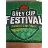 Image 3 : Pilsner/Roughriders "2022 Grey Cup in Saskatchewan" 3' x 5' Double-Sided Flag