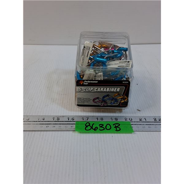 S-Clip Carabiners in Container