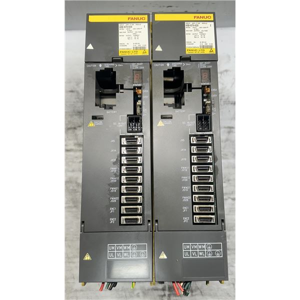 (2) Fanuc #A06B-6079-H208 Servo Amplifiers