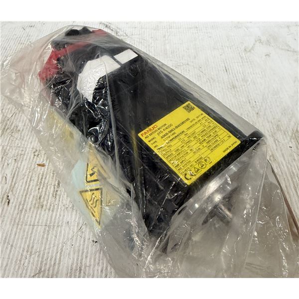 Fanuc #A06B-0063-B403#0100 AC Servo Motor w/ Encoder: A860-2020-T321