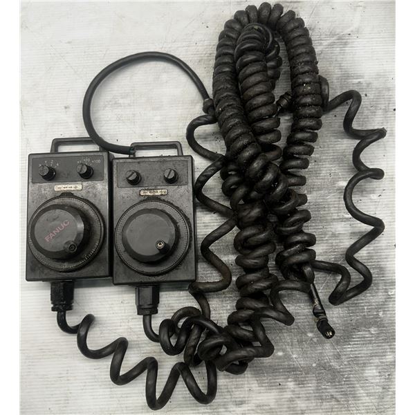 Lot of (2) Misc. Fanuc Teach Pendants (No Part Number)