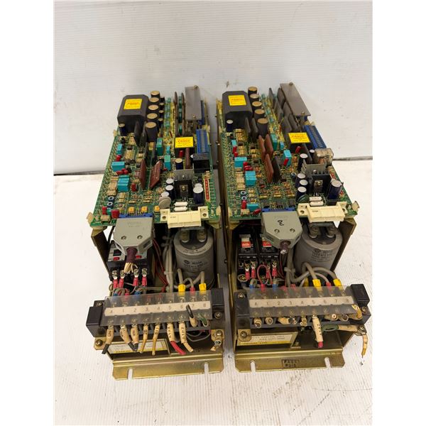 (2) Fanuc #A06B-6047-H040 Velocity Control Units