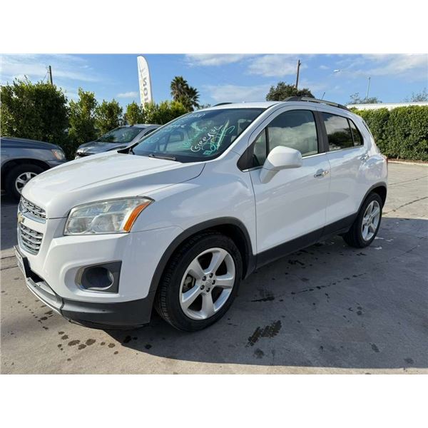 CHEV TRAX 2015 T-DONATION