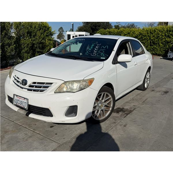 TOYT COROLLA 2013 T-DONATION