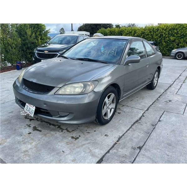 HOND CIVIC 2004 JUNK-RECEIPT-DON