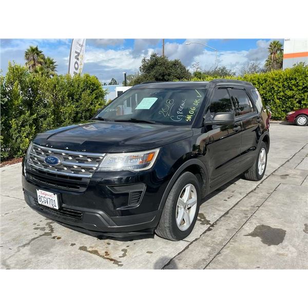 FORD  EXPLORER 2018 T-REPO-SMOG-2 DAYS