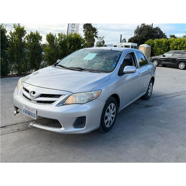TOYT COROLLA 2012 T-REPO-SMOG-2 DAYS