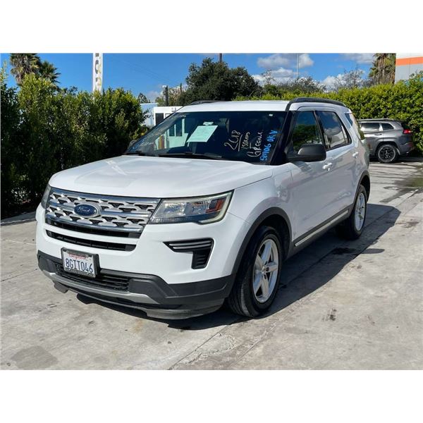 FORD  EXPLORER 2018 T-REPO-SMOG-2 DAYS