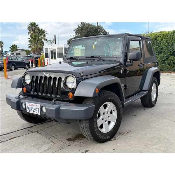 JEEP  WRANGLER 2010 O/S-WAIT/TITLE