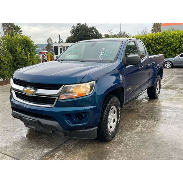 CHEV COLORADO 2019 O/S TITLE 2 DAYS