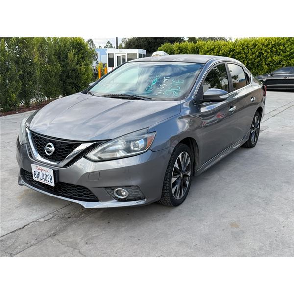 NISS SENTRA 2016 T-REPO 2 DAYS