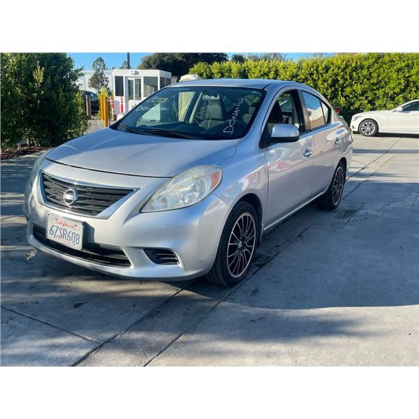 NISS VERSA 2013 T-DONATION