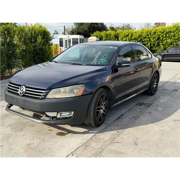 VOLK PASSAT 2015 SALV T/DONATION