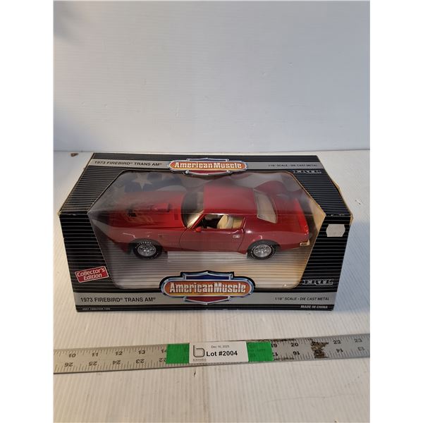 American Muscle 1973 Firebird 1/18 Scale (NIB)