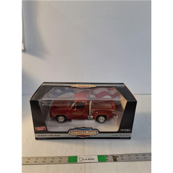 American Muscle '78 Dodge Truck 1/18" Scale (NIB)