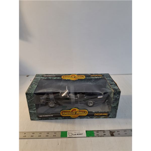 American Muscle 1969 Plymouth GTX 1/18" Scale (NIB)