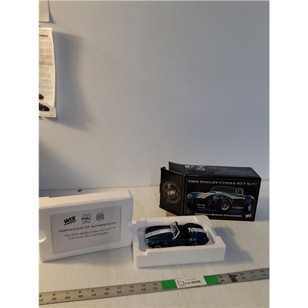 Cobra 1965 Shelby Cobra 427 S/C 1:24 Scale (NIB)