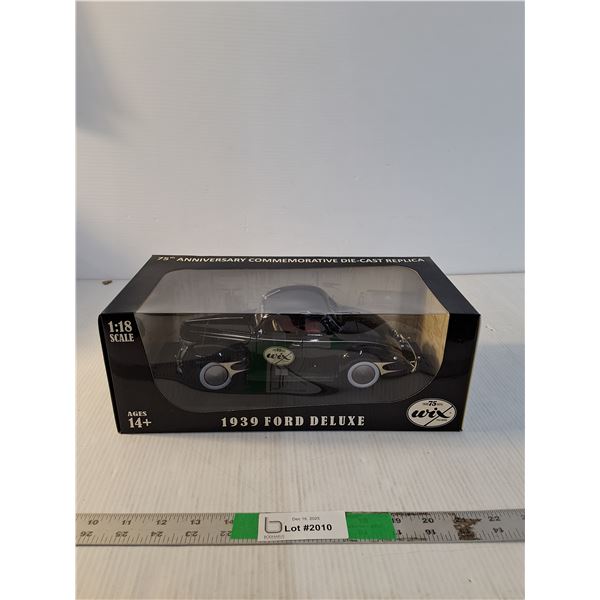 WIX 1939 Ford Deluxe 1:18 Scale (NIB)