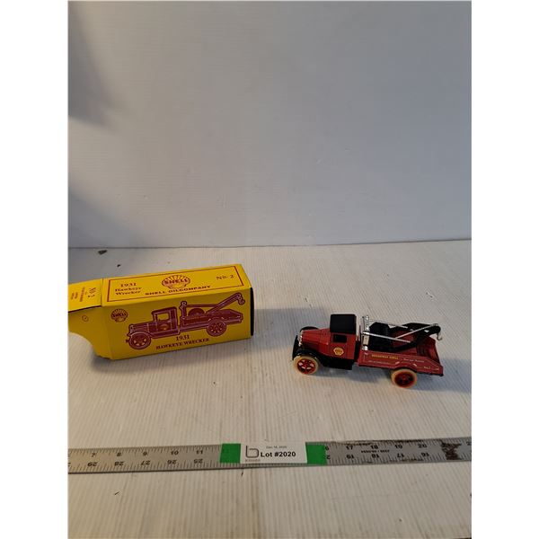 Shell Oil Company 193 Hawkeye Wrecker Model (NIB)