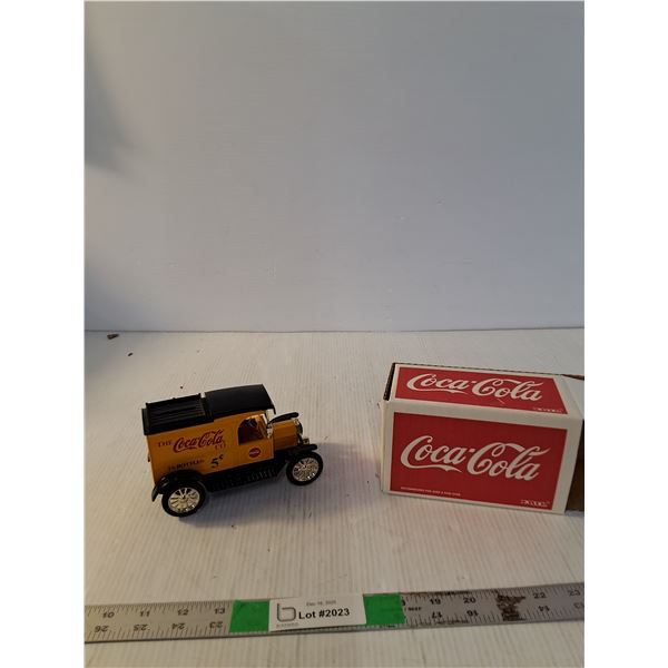 Coca-Cola 1913 Model T Bank (NIB)
