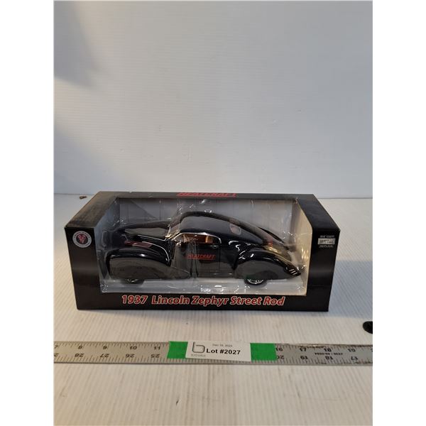 Heatcraft 1937 Lincoln Zephyr Street Rod 1:24 (NIB)