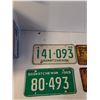 Image 2 : (4) Sask License Plates 1967-969