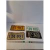 Image 1 : (4) Saskatchewan License Plates '56-'72