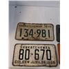 Image 3 : (4) Saskatchewan License Plates '55-'74