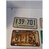 Image 3 : (4)Saskatchewan License Plates '53-76