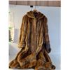 Image 2 : Ladies Dark Brown Mink Fur Coat (approx size Large)