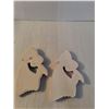 Image 2 : Miller Studios Chalkware Kissing Fish Wall Plaques (up to 9")