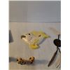 Image 3 : Glass Piano & Skunk, Pair of Cats, Fish Wall Plaque, XLN Set Etc