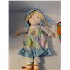 Image 2 : Vintage Style Rag Doll,(2) Baby Toys, 8 Track Recording Tape