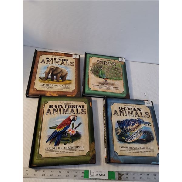 (4) Books- Field Guide Series