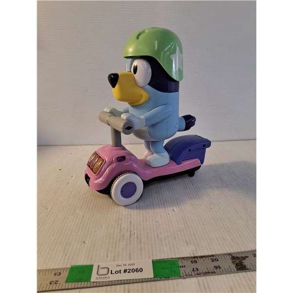 VTech Scooter Time Bluey Interactive Toy 10" Tall
