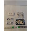 Image 1 : Collection of Porcelain Light Switch Plates