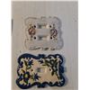 Image 2 : Collection of Porcelain Light Switch Plates