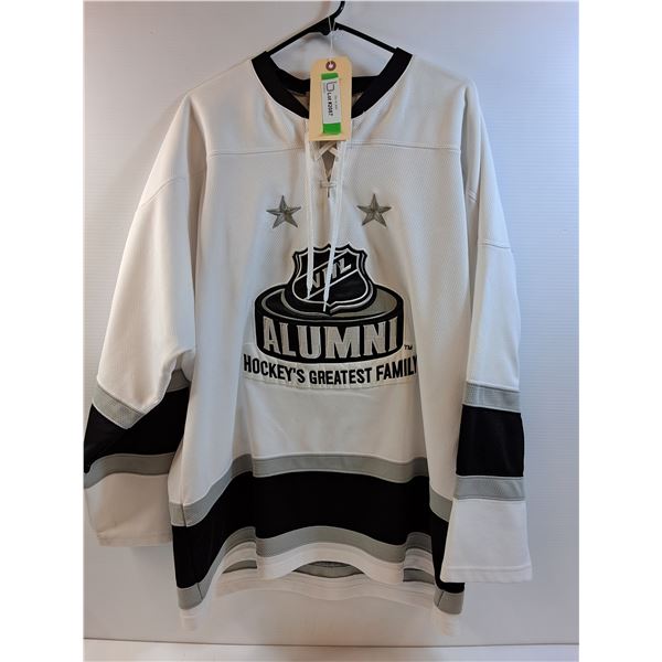 * Yvan Cournoyer NHL Alumni Hockey Jersey - Size XL - Stitched Signature