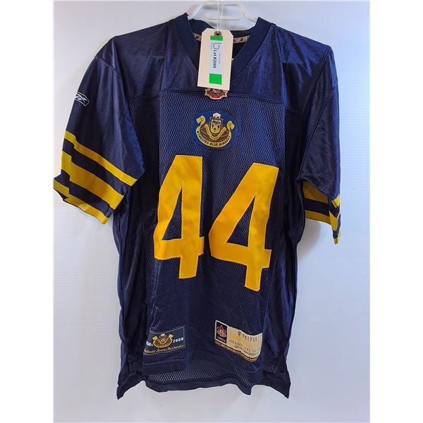 * Reebok 2008 Winnipeg Blue Bombers Football Jersey - Size Small