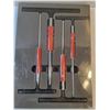 Image 2 : NOS Titan 4 Piece T-Handle Wrench Set
