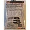 Image 3 : Performance Tool- 8 Piece Screw Extractor Set-sealed