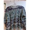 Image 3 : (2) Knitted Sweaters: Ladies Northern Reflection (Lg) & Mens Jonathan Bryan (Sm)