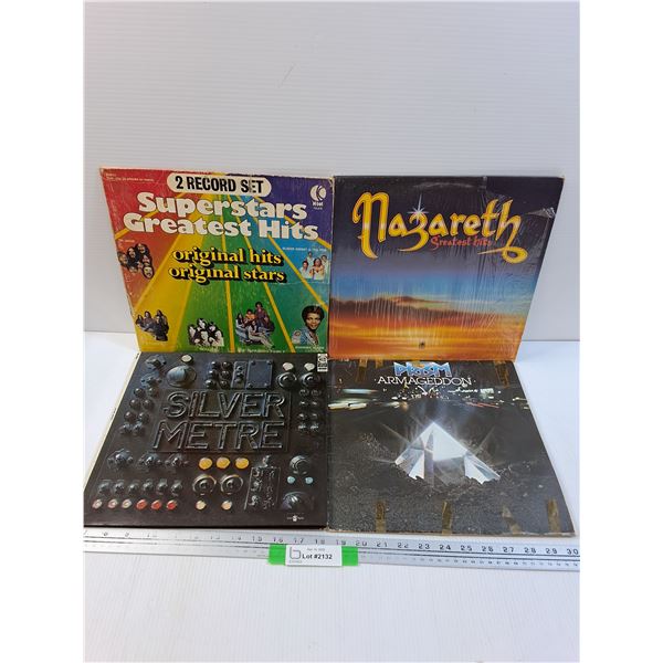 (4) Records: Nazareth, Prism, Silver Metre, Misc